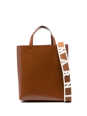 MARNI Chic Mini Museo Tote in Luxe Calf Leather