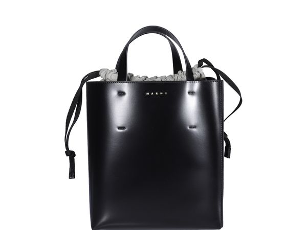 MARNI Mini Leather Tote Handbag