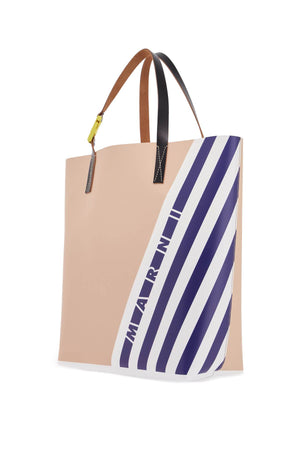 MARNI Tribeca Stripe Mini Tote Handbag