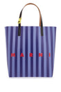 MARNI Striped Tribeca Tote Handbag