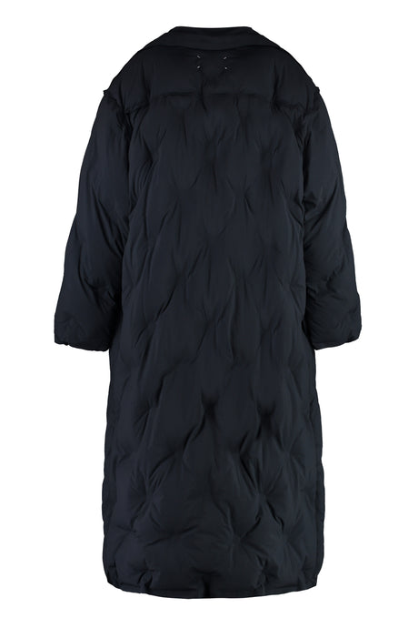 MAISON MARGIELA Futuristic Black Oversized Padded Jacket for Women