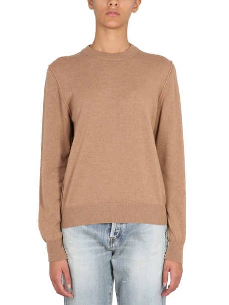 MAISON MARGIELA Classic Cashmere Sweater with Iconic Logo