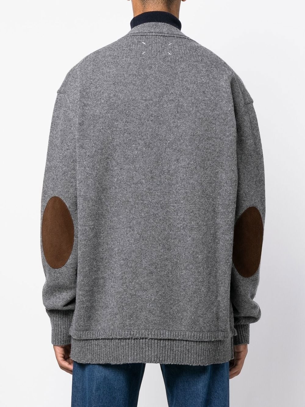 MAISON MARGIELA Men's 23FW Grey Sweater for the Modern Gentleman