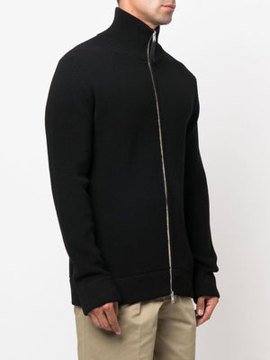 MAISON MARGIELA Wool and Cotton Blend Cardigan