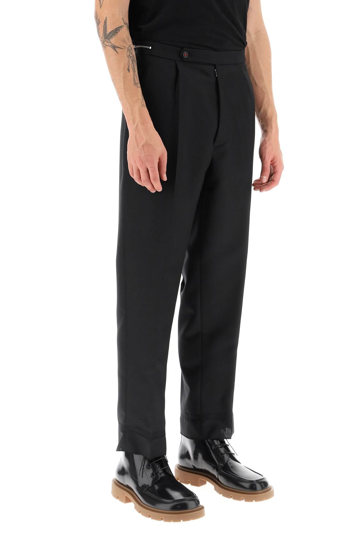 MAISON MARGIELA Tailored Mohair Trousers for Women