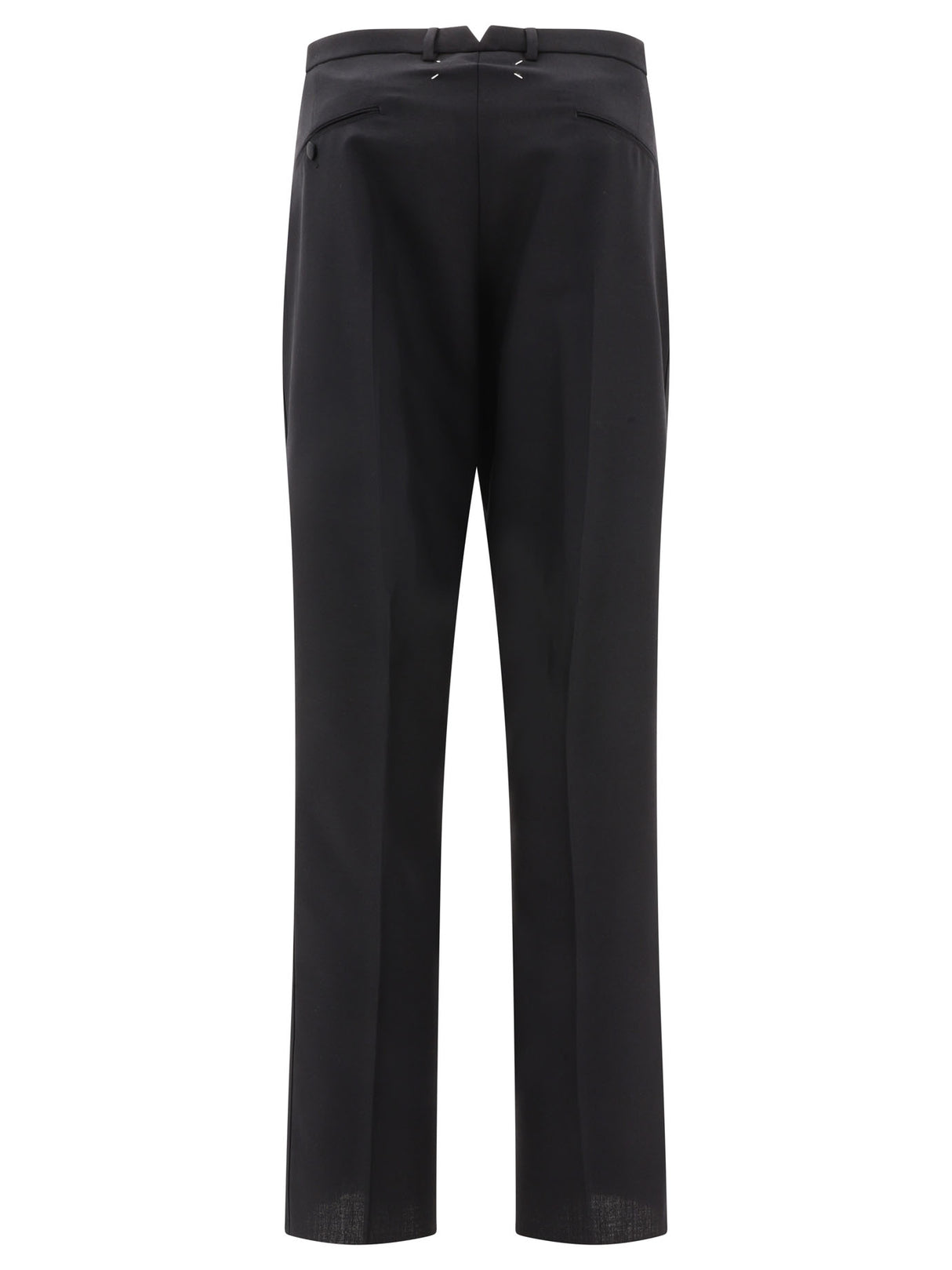 British Mohair Trousers for Men: Regular Fit, Tapered Leg, Central Pleats