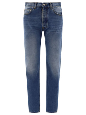 MAISON MARGIELA Straight-Leg Denim Jeans with Four-Stitch Detail