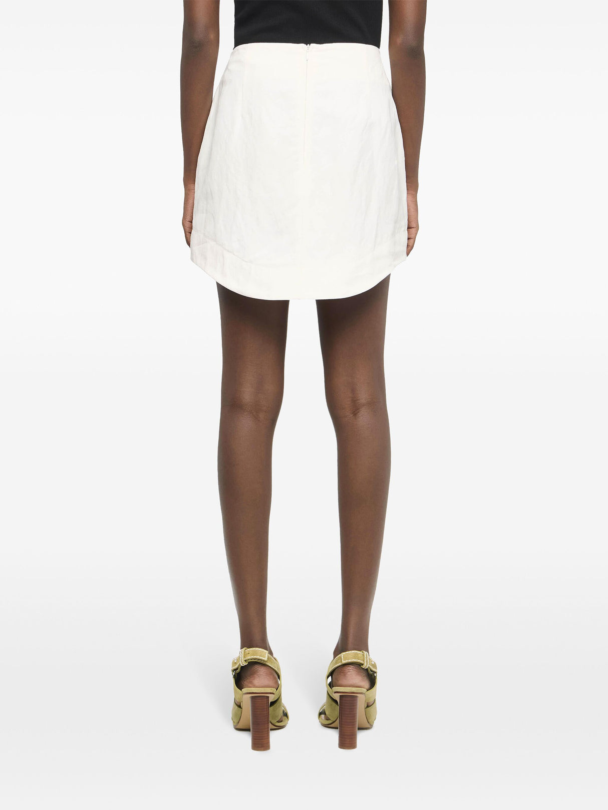 JW ANDERSON Curved Hem Mini Skirt