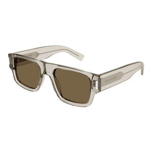 SAINT LAURENT Timeless Classic Beige Frame Sunglasses for Men