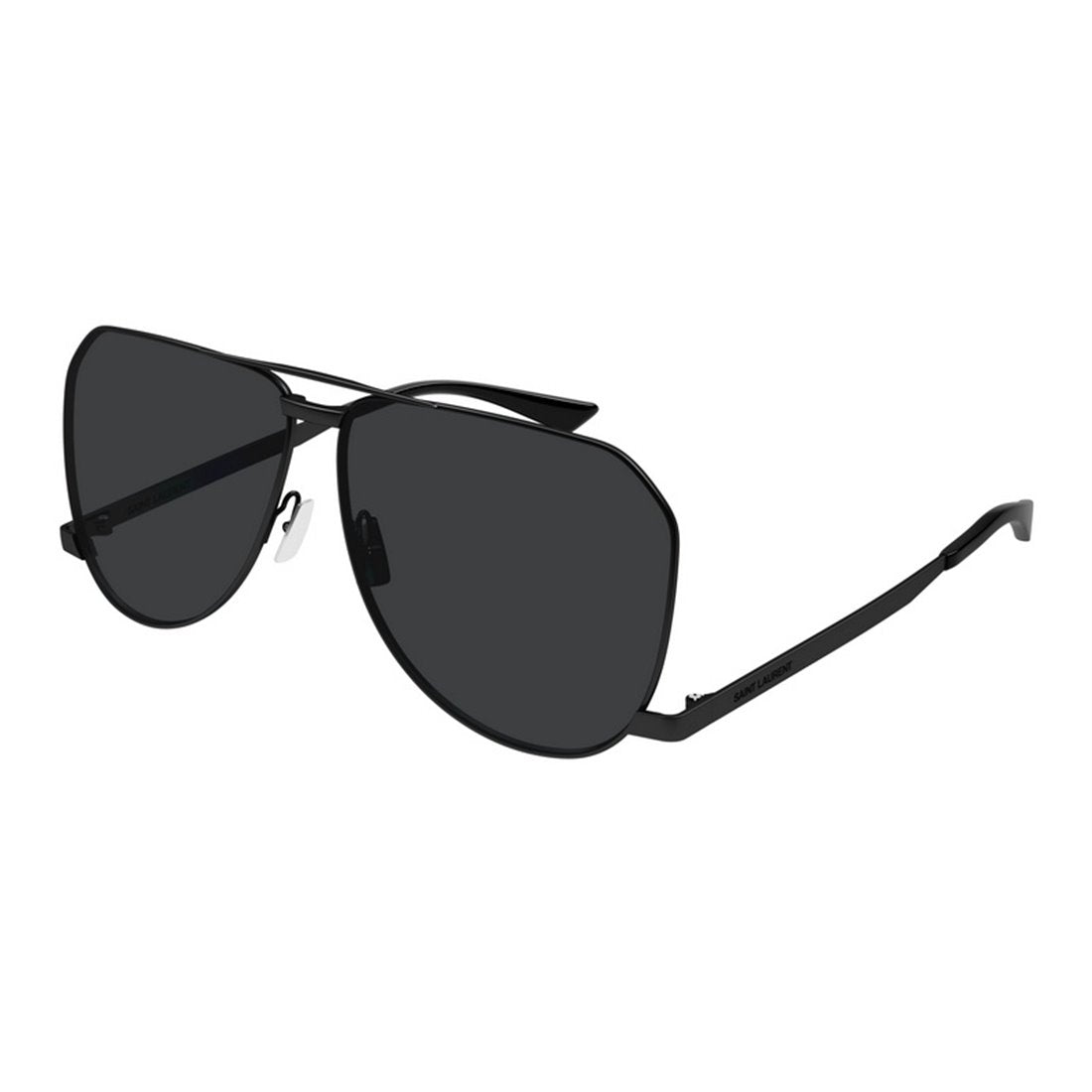 SAINT LAURENT Sleek Silver Metal Sunglasses