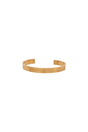 MAISON MARGIELA Rigid Logo Bracelet Size 4