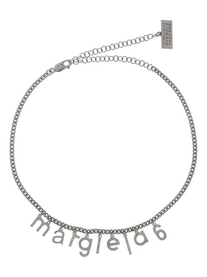 MM6 MAISON MARGIELA Adjustable Logo Pendant Necklace