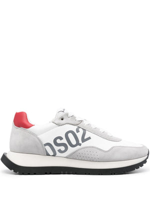 DSQUARED2 Mens SS24 Low-Top Sneakers in Calf Leather