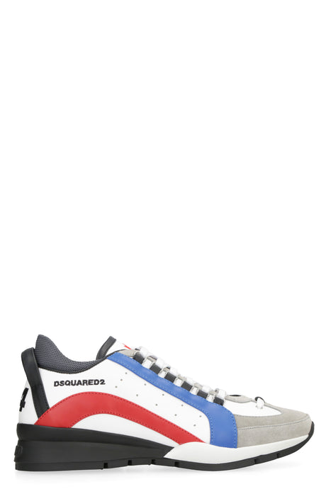 DSQUARED2 Legendary Leather Low-Top Sneakers for Women