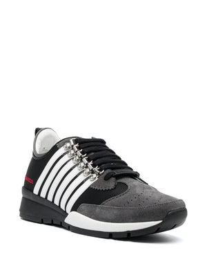 DSQUARED2 Legendary Sneaker for Men in Nero Bianco Grigio for FW23