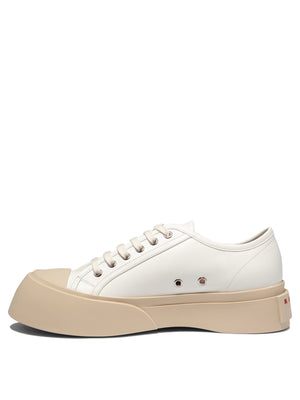 MARNI Stylish White Leather Sneakers for Men - FW24