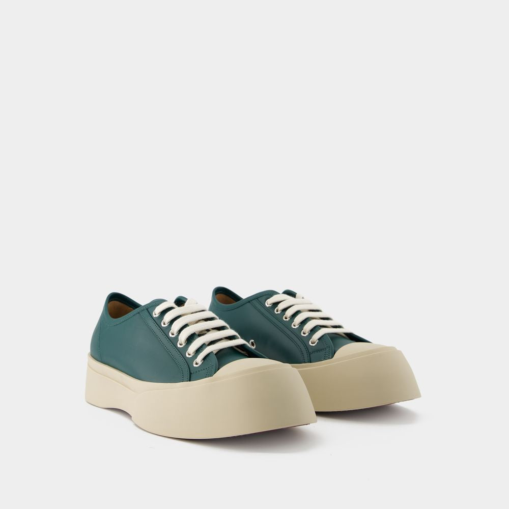 MARNI Emerald Trek Lace-Up Sneakers