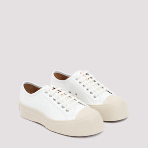 MARNI Stylish Leather Sneaker with Chunky Sole for Men