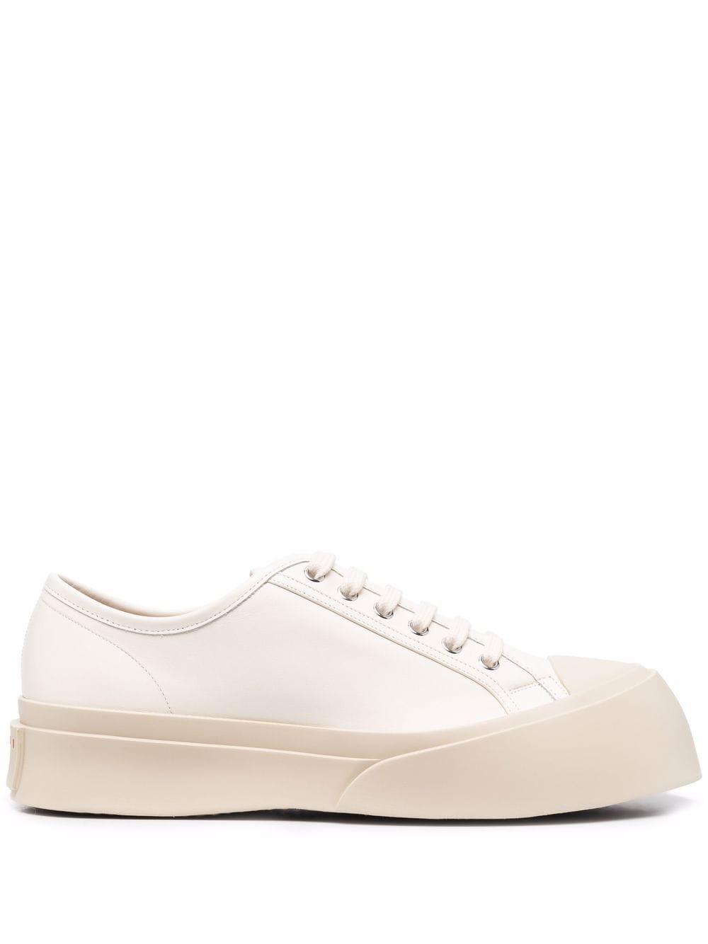 MARNI Stylish White Leather Sneakers for Men - FW24