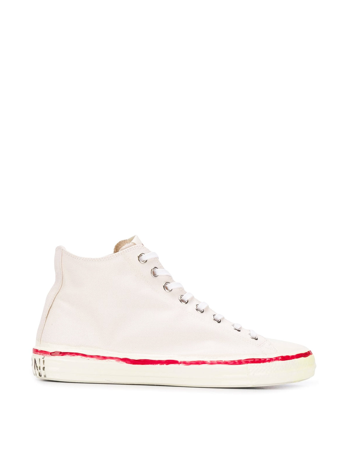 MARNI Graffiti Logo High-Top Sneakers for Men