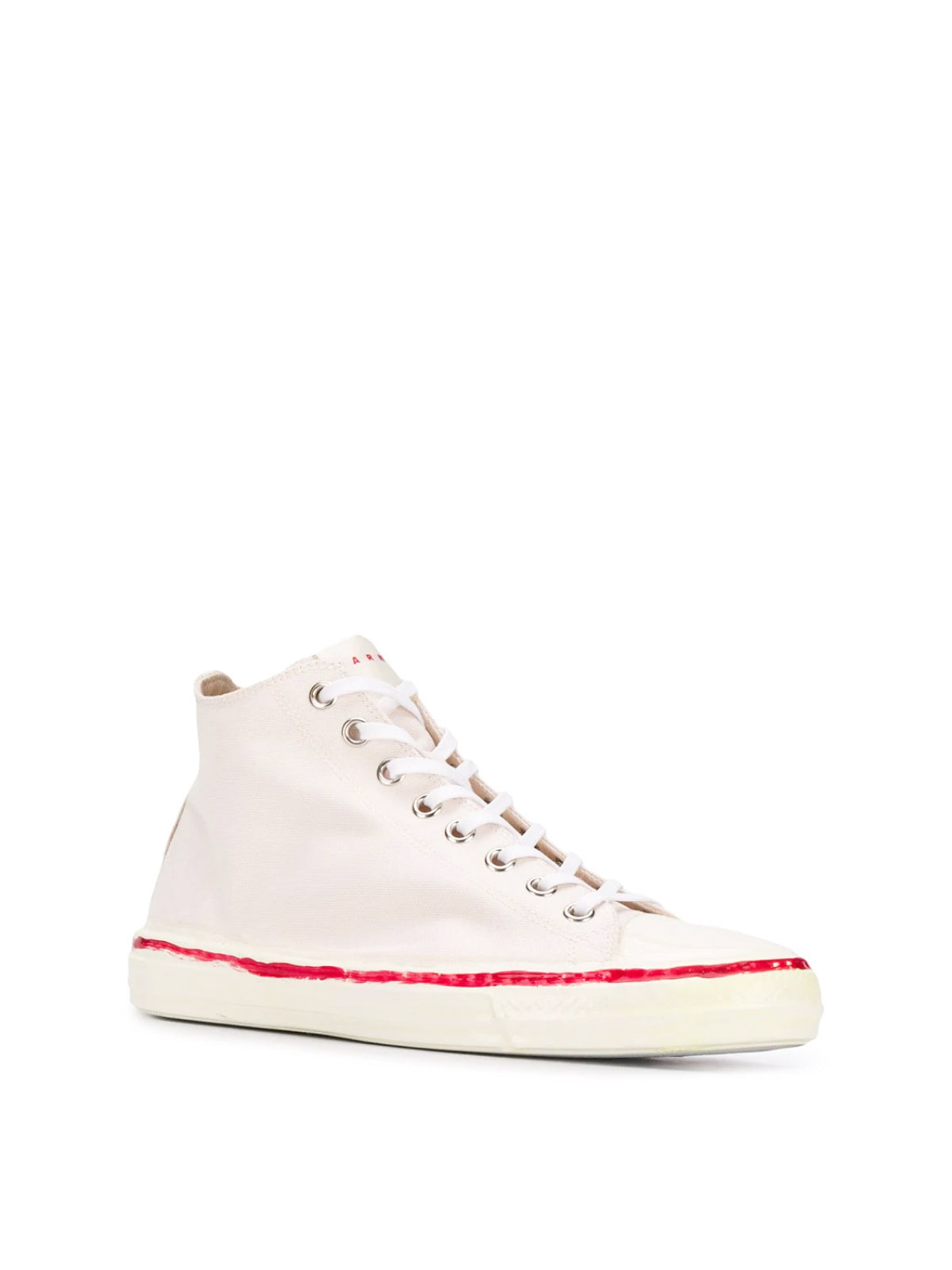 MARNI Graffiti Logo High-Top Sneakers for Men