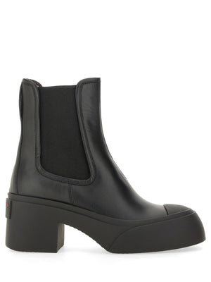 MARNI Elegant Leather Boot for Women