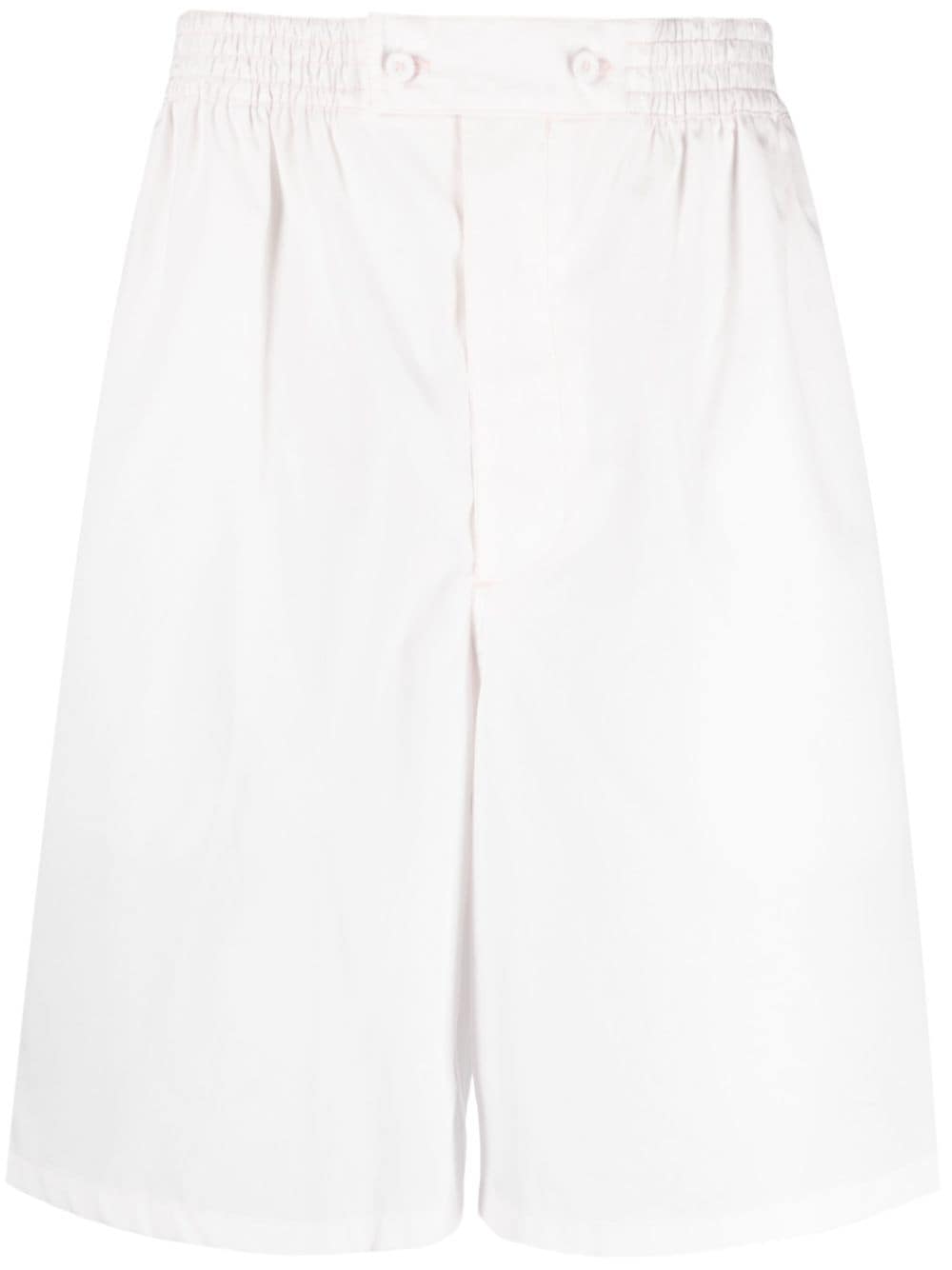 PRADA Men's Poplin Trousers in Petalo for SS24