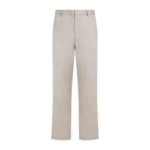 Men's Cotton Trousers in Classic Nude - SS24 Collection