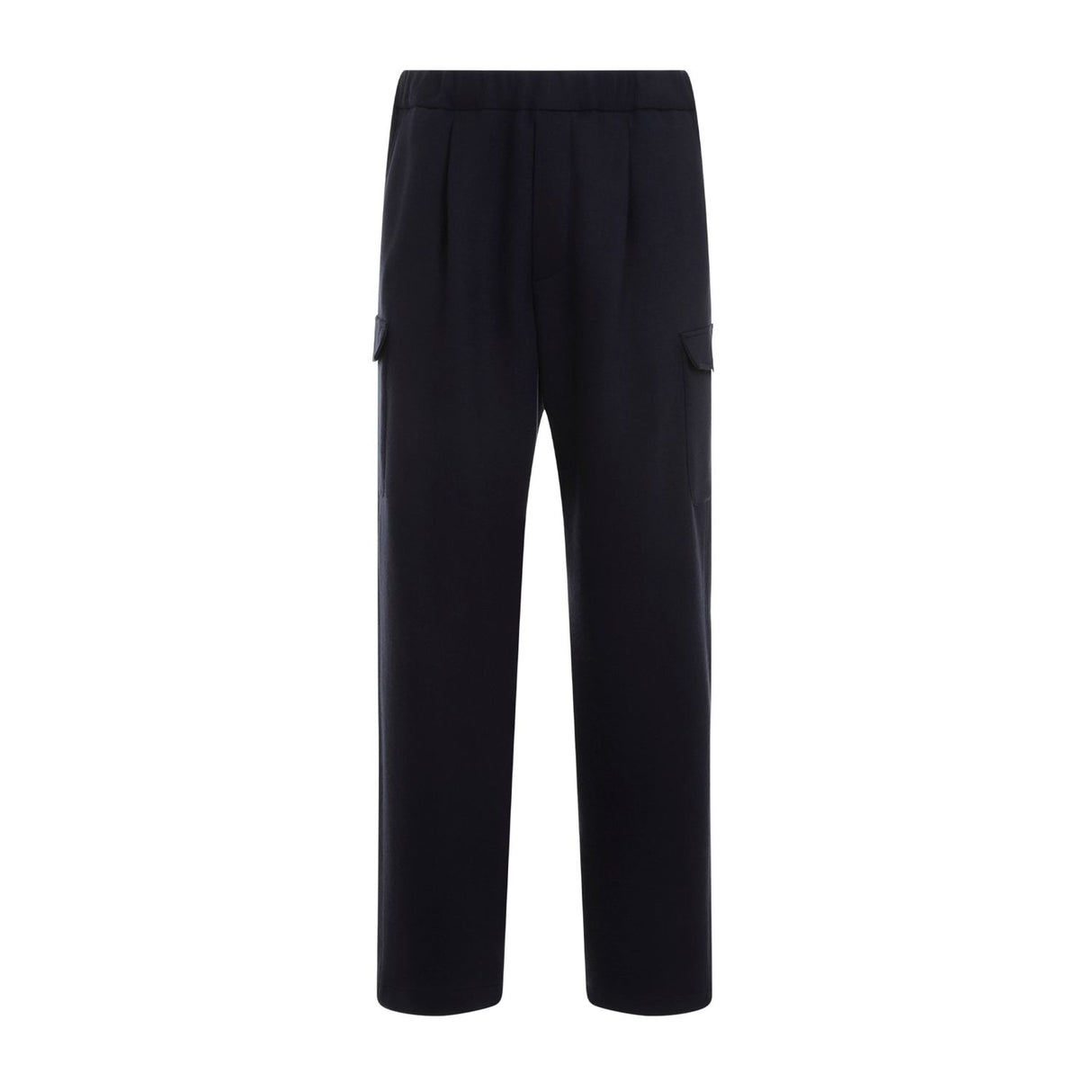 PRADA Luxury Blue Cashmere-Blend Trousers