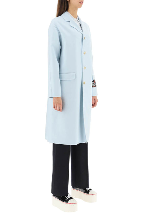 MARNI Elegant Midi-Length Wool-Cashmere Jacket