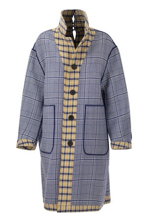 MARNI Reversible Checkered Wool Jacket for Women - SS24