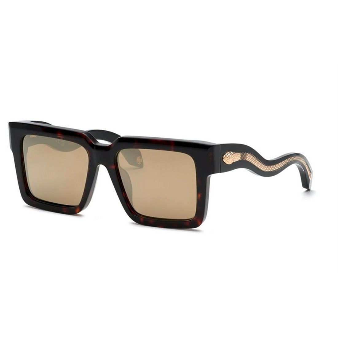 ROBERTO CAVALLI Golden Havana Chic Sunglasses