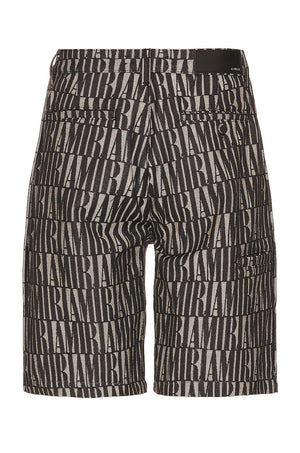 AMIRI Versatile Jacquard Snap Off Shorts for the Fashion-Forward Man