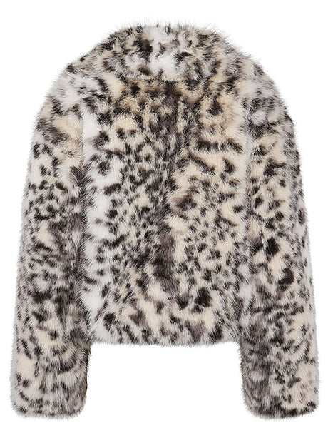 BB COUTURE Mini Faux Fur Short Jacket