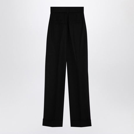 MAX MARA PIANOFORTE High-Waisted Wide-Leg Wool Trousers