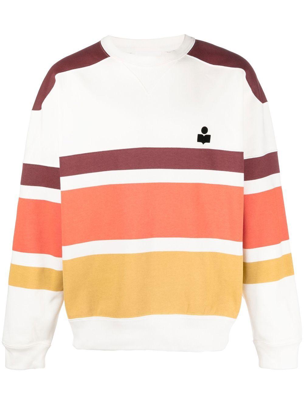 Stylish Burgundy Crewneck for Men from Isabel Marant's SS23 Collection