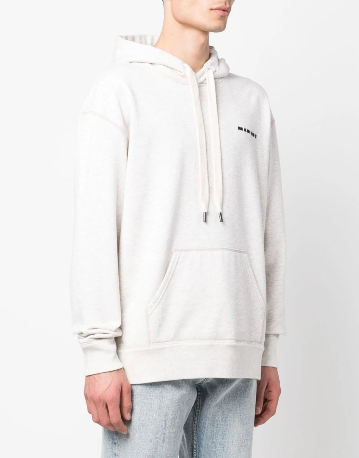 ISABEL MARANT Logo Embroidered Hoodie - Long Sleeve