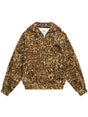 ISABEL MARANT Leopard Print Sweatshirt with Half Zip