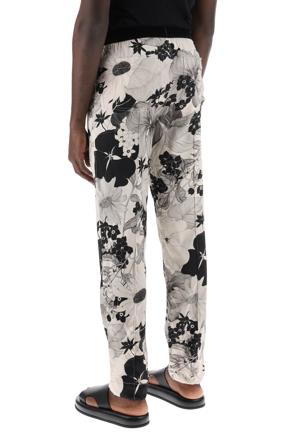 TOM FORD Floral Silk Pajama Pants for Men