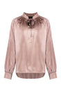 MAX MARA Feminine Pink Silk Blouse for Women