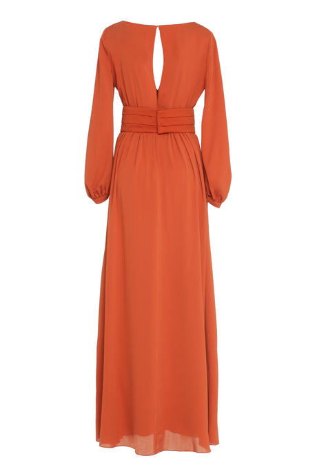 MAX MARA Multicolor Silk Maxi Dress for Women