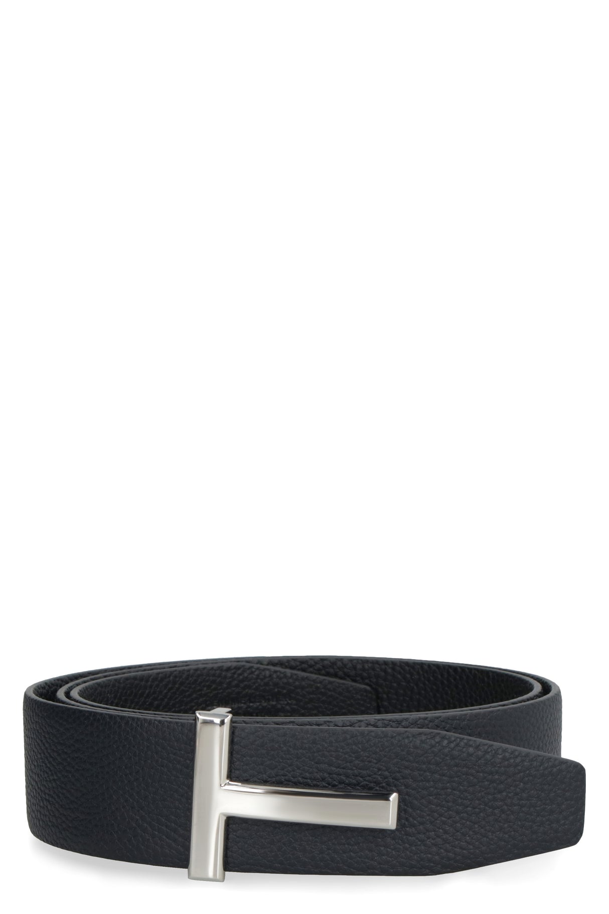 Reversible Leather Belt for Men in Blue - SS24 Collection