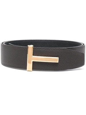 Reversible Leather Belt for Men - توم فورد رمز تي