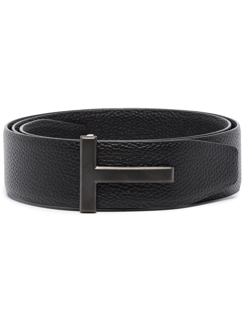 Reversible Men's Leather Belt in Blue for SS24 Collection