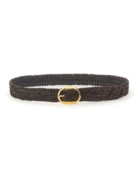 TOM FORD Woven Leather Belt for Men