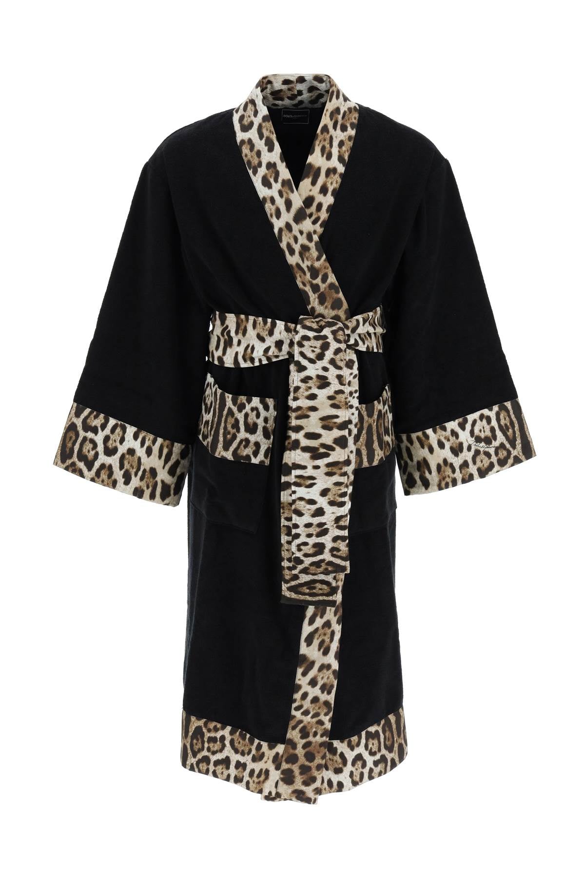 Bathrobe for Women with Stylish Leo Print