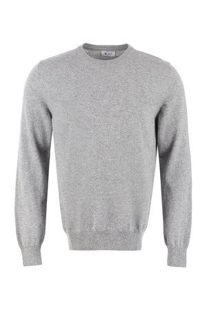 Luxurious Grey Cashmere Sweater for Men from THE (ALPHABET)