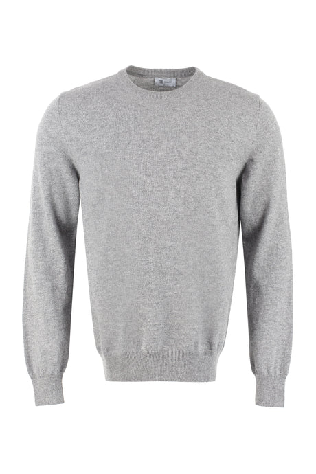 Luxurious Grey Cashmere Sweater for Men from THE (ALPHABET)