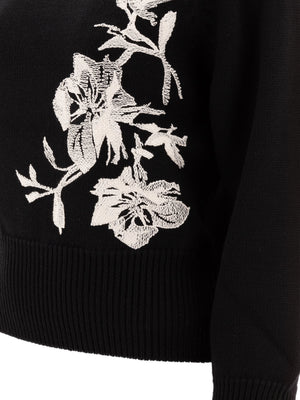 ELIE SAAB Embellished Regular Fit Sweater