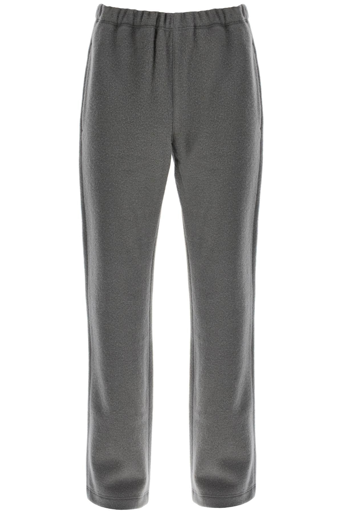 RIER Men's Relaxed Wool Fleece Joggers for Warmth - Size M